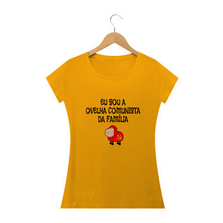 Nome do produtoT-shirt Baby Look Ovelha Comunista