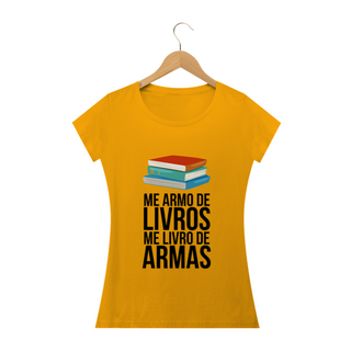 Nome do produtoT-shirt Baby Look Livros SIM!