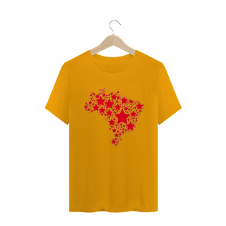 Nome do produtoT-shirt Tradicional Brasil: Estrelas da Democracia