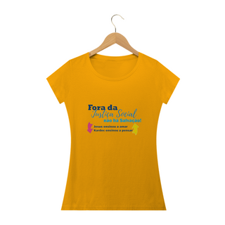 Nome do produtoT-shirt Feminina Justiça Social