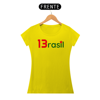 Nome do produtoT-shirt Baby Look 13rasil