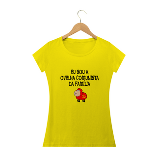 Nome do produtoT-shirt Baby Look Ovelha Comunista