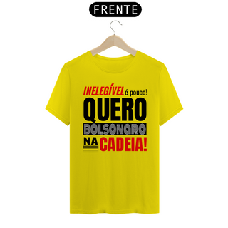 Nome do produtoT-shirt Tradicional Bolsonaro Na Cadeia!