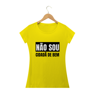 Nome do produtoT-shirt Baby Look NÃO SOU