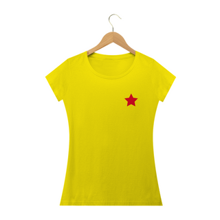 Nome do produtoT-shirt Baby Look Estrela