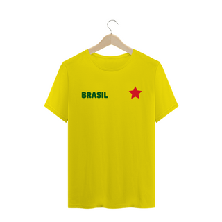 Nome do produtoT-shirt  Tradicional BRASIL & ESTRELA