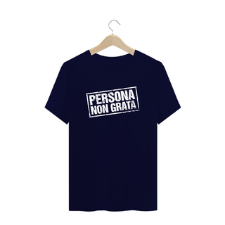 Nome do produtoT-shirt Plus Size Persona Non Grata (sem estrela)