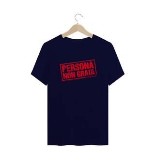 Nome do produtoT-shirt Plus Size Persona Non Grata (sem estrela)