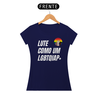 Nome do produtoT-shirt Baby Look Lute como um LGBTQIAP+