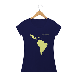 Nome do produtoT-shirt Baby Look América Latina