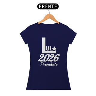 Nome do produtoT-shirt Baby Look LULA 2026