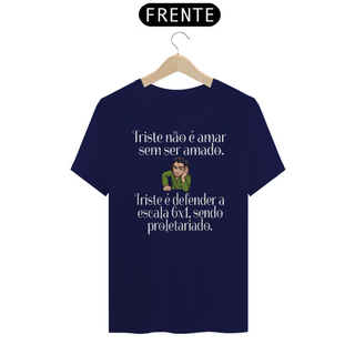 Nome do produtoT-shirt Tradicional FIM DA ESCALA 6X1