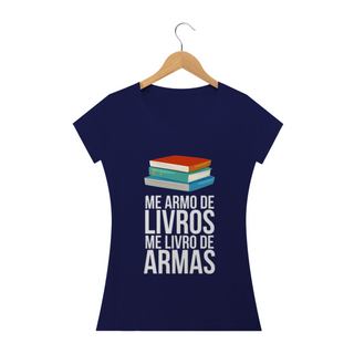 Nome do produtoT-shirt Baby Look Livros SIM!