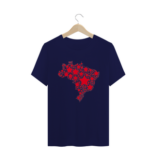 Nome do produtoT-shirt Tradicional Brasil: Estrelas da Democracia