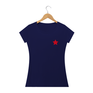 Nome do produtoT-shirt Baby Look Estrela