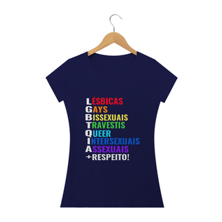 Nome do produtoT-shirt Baby Look LGBTQIA+