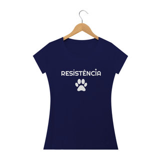 Nome do produtoT-shirt Baby Look RESISTÊNCIA