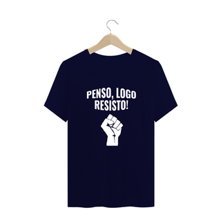 Nome do produtoT-shirt Plus Size Resisto!