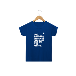 Nome do produtoT-shirt Infantil Classic esse ano NÃO