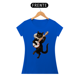 Nome do produtoT-shirt Baby Look Gato Comunista