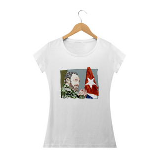 Nome do produtoT-shirt Baby Look Fidel Castro