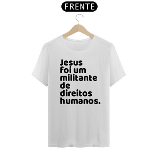 Nome do produtoT-shirt Tradicional Jesus Militante