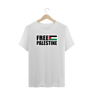 Nome do produtoT-shirt Plus Size Free Palestine