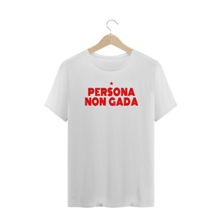 Nome do produtoT-shirt Plus Size Persona Non Gada