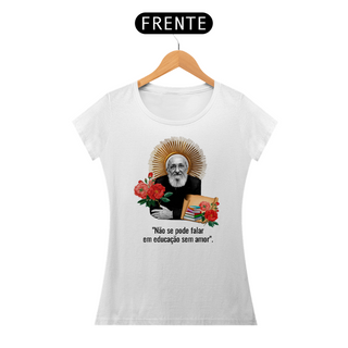 Nome do produtoT-shirt Baby Look Paulo Freire
