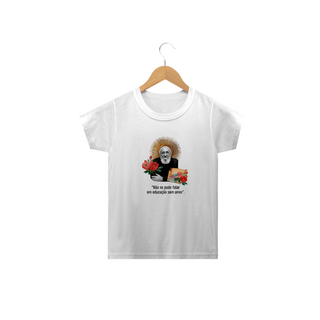 Nome do produtoT-shirt Infantil Paulo Freire
