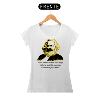 T-shirt Baby Look Karl Marx