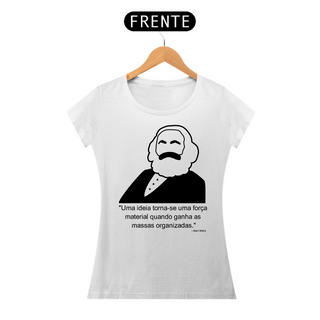 Nome do produtoT-shirt Baby Look Karl Marx