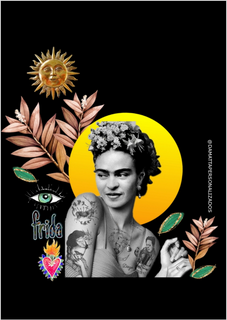 Nome do produtoPoster Retrato Frida Kahlo