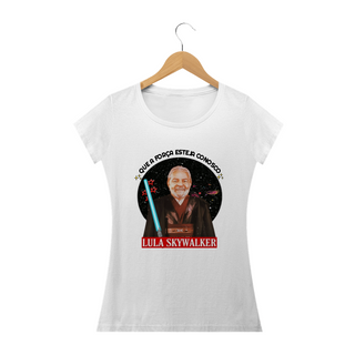 Nome do produtoT-shirt Baby Look Lula Skywalker