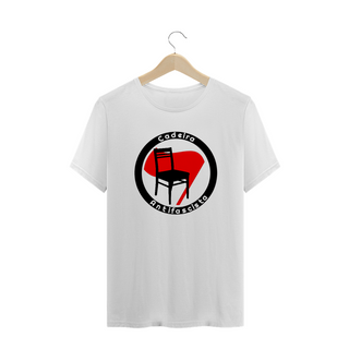 Nome do produtoT-shirt Plus Size Cadeira Antifascista