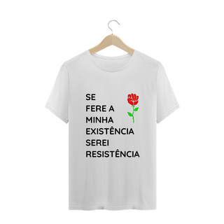 Nome do produtoT-shirt Tradicional Serei Resistência