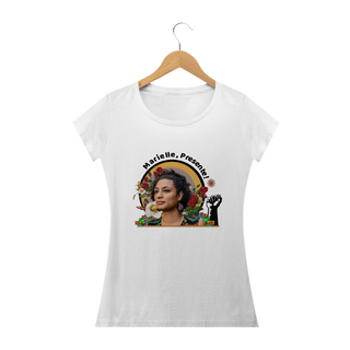 Nome do produtoT-shirt Baby Look Marielle, Presente!