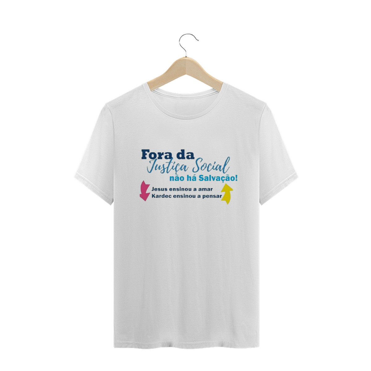 Nome do produto: T-shirt Masculina Justiça Social