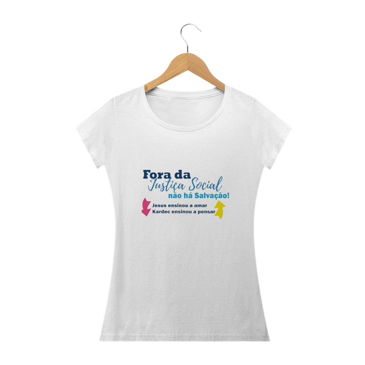 Nome do produto: T-shirt Feminina Justiça Social