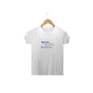 Nome do produtoT-shirt Infantil Classic Justiça Social