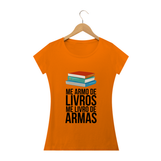 Nome do produtoT-shirt Baby Look Livros SIM!