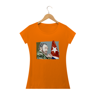 Nome do produtoT-shirt Baby Look Fidel Castro