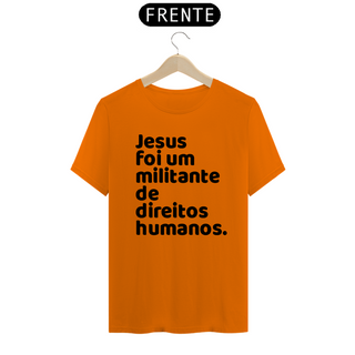 Nome do produtoT-shirt Tradicional Jesus Militante