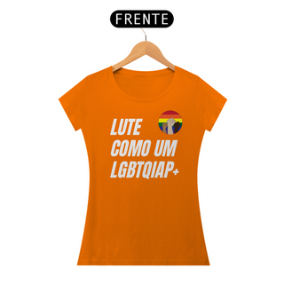 Nome do produtoT-shirt Baby Look Lute como um LGBTQIAP+