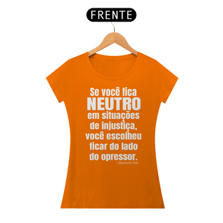 Nome do produtoT-shirt Baby Look Desmond Tutu