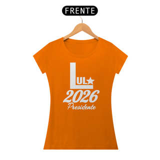 Nome do produtoT-shirt Baby Look LULA 2026