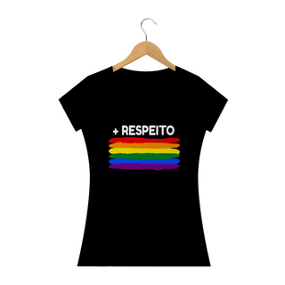 Nome do produtoT-shirt Baby Look +Respeito