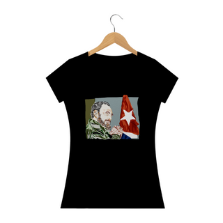 Nome do produtoT-shirt Baby Look Fidel Castro