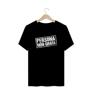 Nome do produtoT-shirt Plus Size Persona Non Grata (sem estrela)