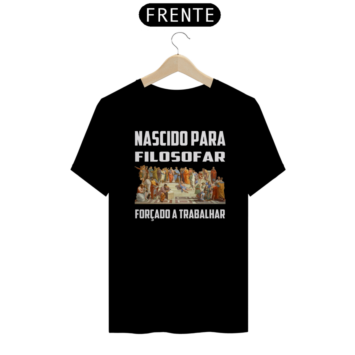 Nome do produto: T-shirt Tradicional Filosofar